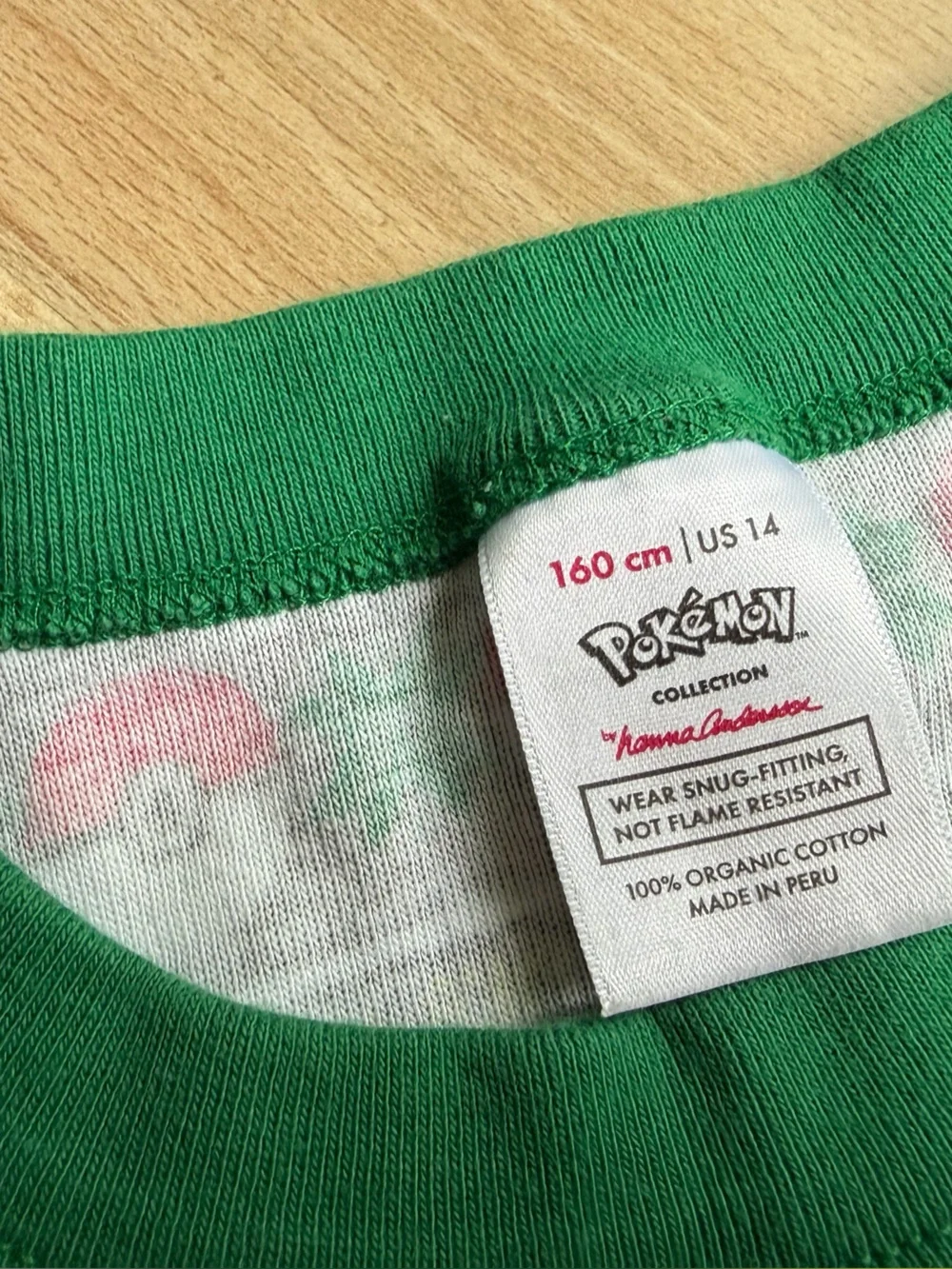 Hannah Andersson Kids Pikachu Christmas pajamas
